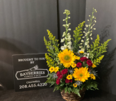 Idaho Wildflower Garden Basket