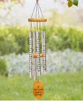 IF TEARS COULD BUILD A STARWAY WINDCHIME GIFT ITEM