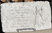 If tears Memorial Garden Stone