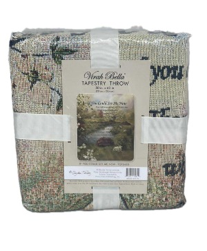 IF YOU COULD SEE ME NOW  TAPESTRY THROW 