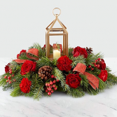 I'll Be Home for Christmas Lantern Centerpiece