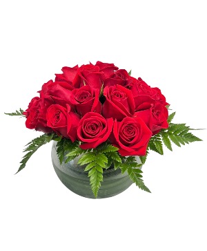 Imani Red Red Rose Arrangement 