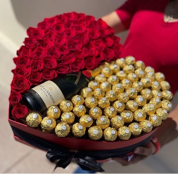 Impact of Love Arrangement - Big Box in Bluffton, SC | Ary Blooms