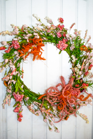 In Bloom Silk Wreath
