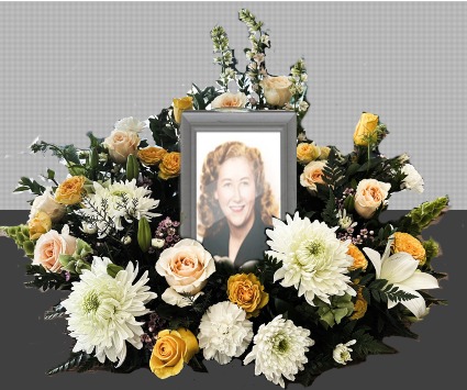 In Celebration funeral wreath