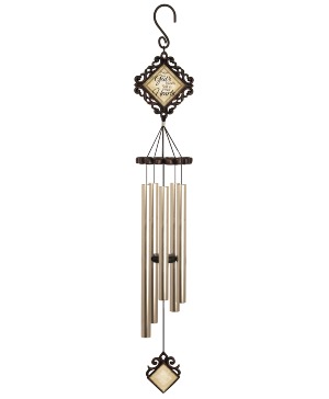 "In God's Hands" 35" Vintage Chime Wind Chime