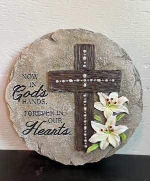 In God's Hands Stone sympathy stone