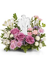 In Heaven's Arms Bouquet Sympathy Arrangement