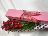 In House Valentine Roses Boxed 