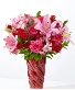 In Love Bouquet with Luxe Swirl Vase FTD