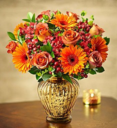 In Love With Fall Vase Arrangement