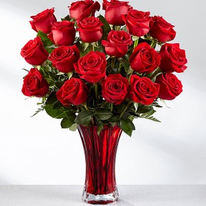 In Love With Red Roses Valentine's Day