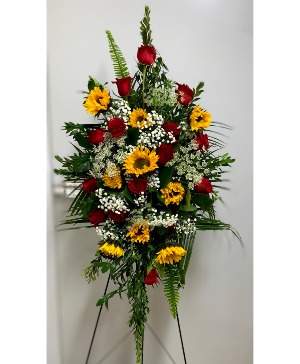 In Loving Light Funeral Spray