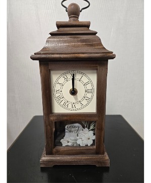 In Loving Memory Clock Keepsake Clock