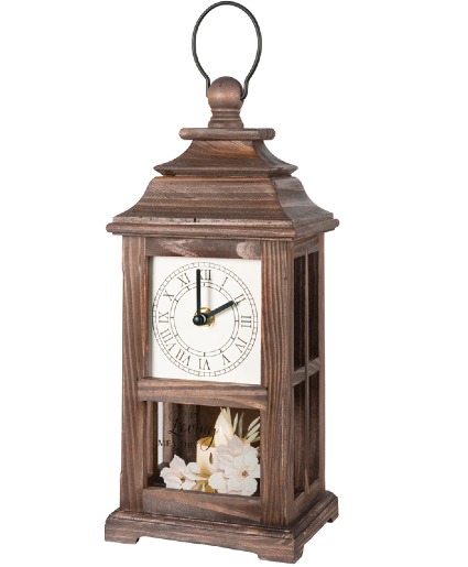 In Loving Memory Lantern Clock