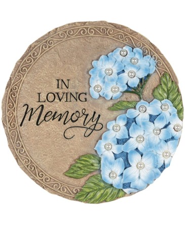 In Loving Memory Garden Stone in Goshen, IN | Wooden Wagon Floral Shoppe Inc.