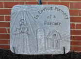 In loving memory of a farmer 