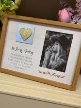 In loving memory picture frame Sympathy gifts