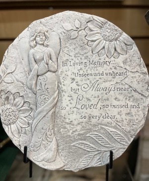 In Loving Memory Round Stone