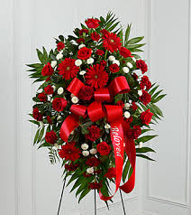 In Loving Memory Standing Spray