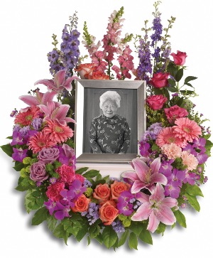 In Memoriam Wreath Cremation Tribute / Memorial