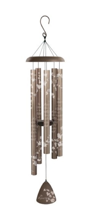 "In Memory" 44" Silhouette Wind Chime 