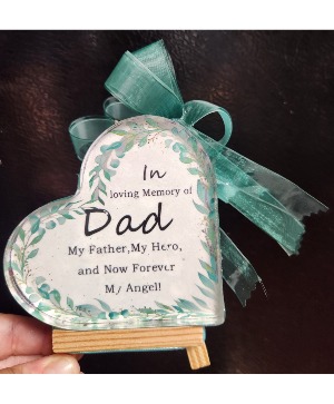 In memory of dad acryllic stand Gift