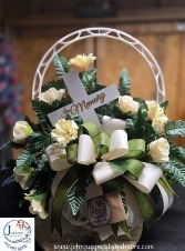 In Memory Silk Weighted Sympathy Basket  
