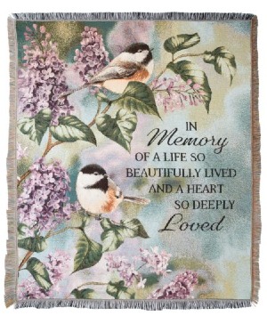 In Memory Woven Tapestry Throw