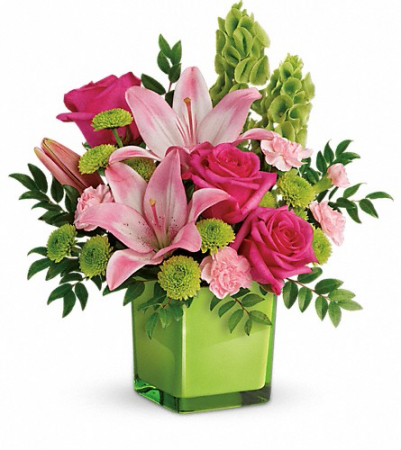 In The Lime Light fresh arrangement