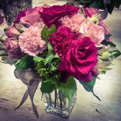 In the Pink Vase Arrangement