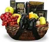 IN THEIR HONOR FRUIT & GOURMET BASKET
