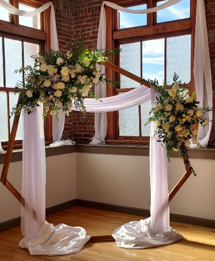 In White Weddings Arch Wedding Arch