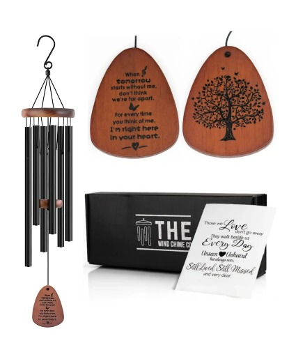 In Your Heart Chimes Sympathy Gift