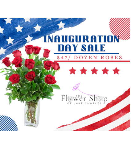 Inauguration Day Dozen Roses 