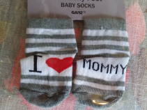 Infant  "I Love Mommy" Socks 
