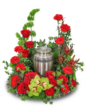 Infinite Love Cremation Tribute Sympathy Arrangement