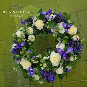 Infinity Saphire Wreath