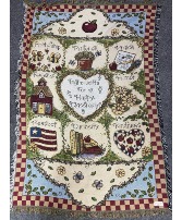 Ingredients for a Happy Classroom Afghan Blanket