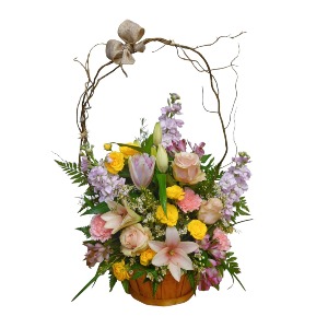 Innocence Flower Basket Floral