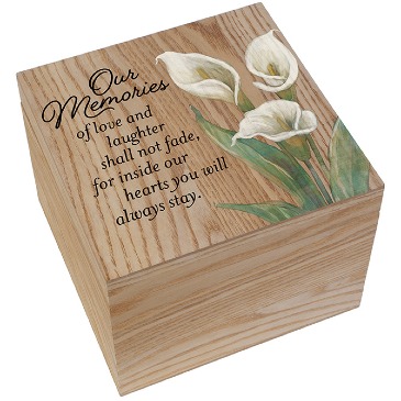 "Inside Our Hearts" Memory Box  in Upper Sandusky, OH | Schuster's Flower Shop "Inside Our Hearts" Memory Box  in Upper Sandusky, OH | Schuster's Flower Shop