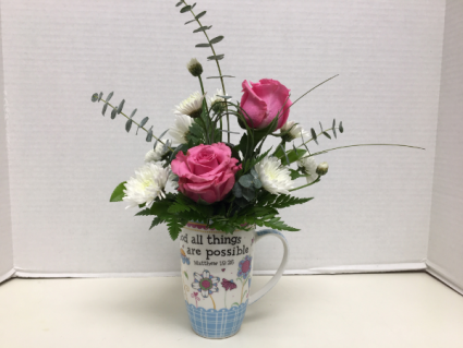 Inspirational Cup Arrangement