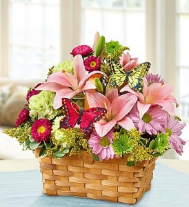Inspirational Garden Basket