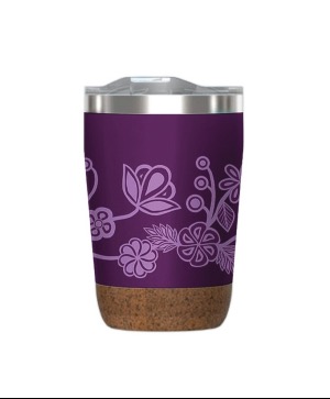 Insulated Mug, Ojibwe Florals 
