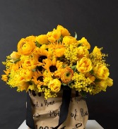 International Women's Day Flower Basket  