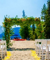Into The Light Floral Arch