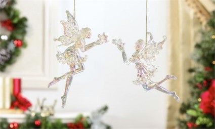 Iridescent Fairy Ornament Gift Item