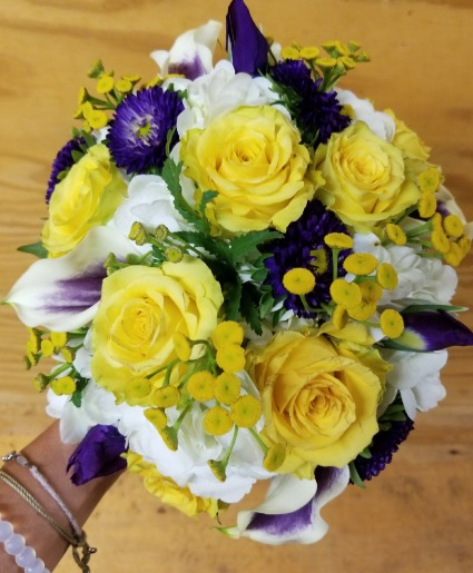 Iris Bridal Bouquet
