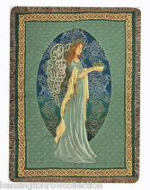 Irish Angel Tapestry Throw 