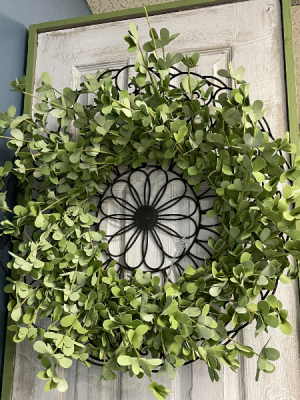 Iron and Green Wreath 
